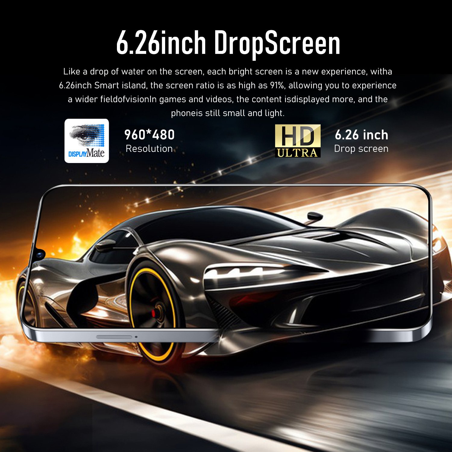 2024 Best Cheap Smartphone S24 Ultra 6.26" Screen 1gb+16gb Dual Sim Cellphones 2mp+2mp 2500mah Android Unlocked Mobile Phone